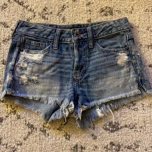 Ambercrombie & Fitch 24 Waist Jean Shorts